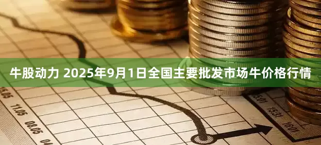 牛股动力 2025年9月1日全国主要批发市场牛价格行情