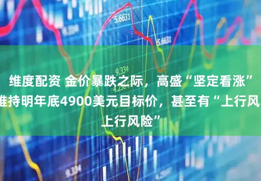 维度配资 金价暴跌之际，高盛“坚定看涨”：维持明年底4900美元目标价，甚至有“上行风险”
