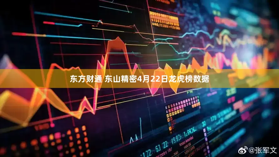 东方财通 东山精密4月22日龙虎榜数据